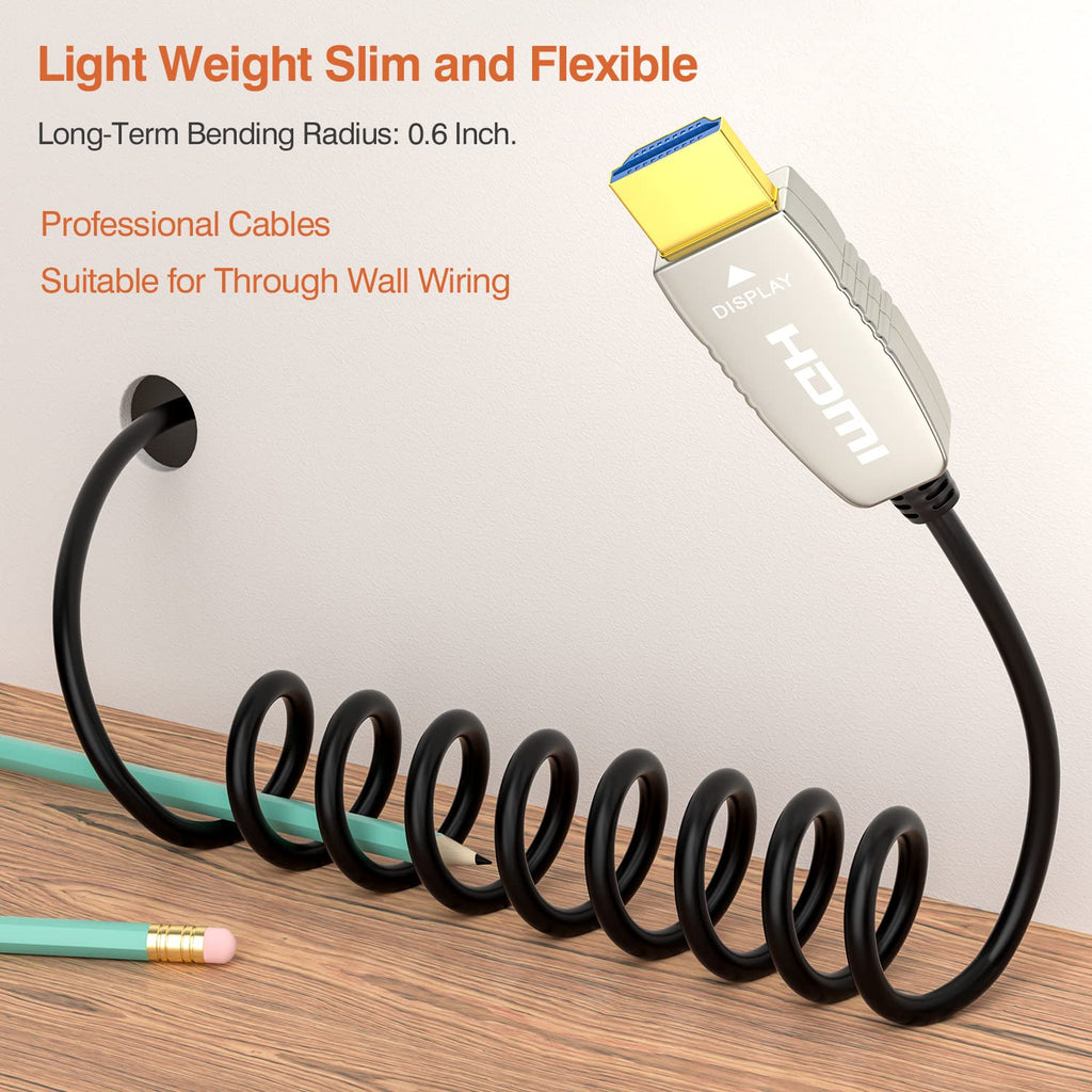 HDMI 2.0b Optic Cable 50 feet E406