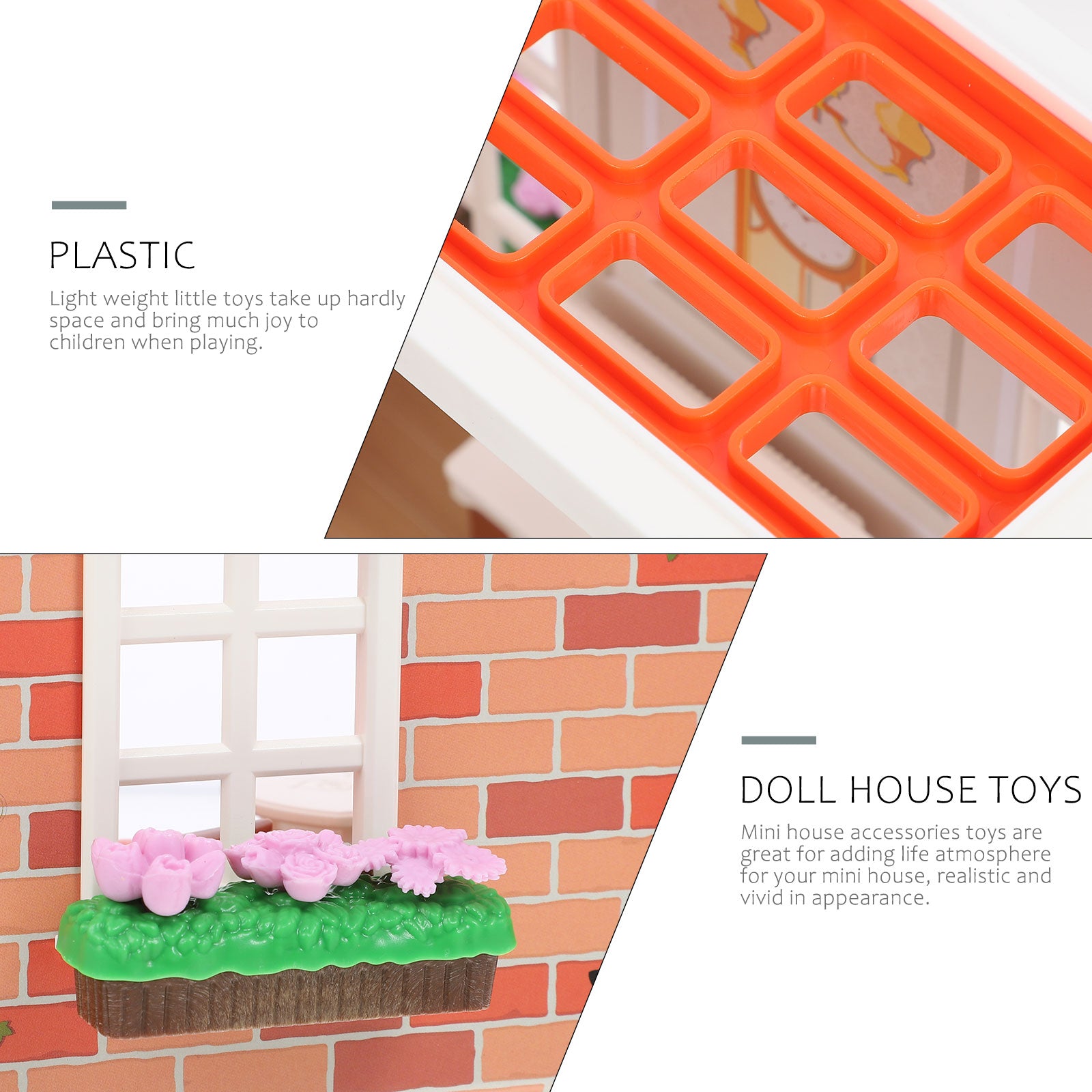 Mini Living Room Scene Toy with Furniture W410008