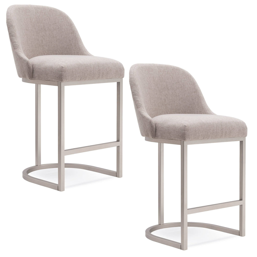 Barrelback Counter Stool Set of 2 T10804