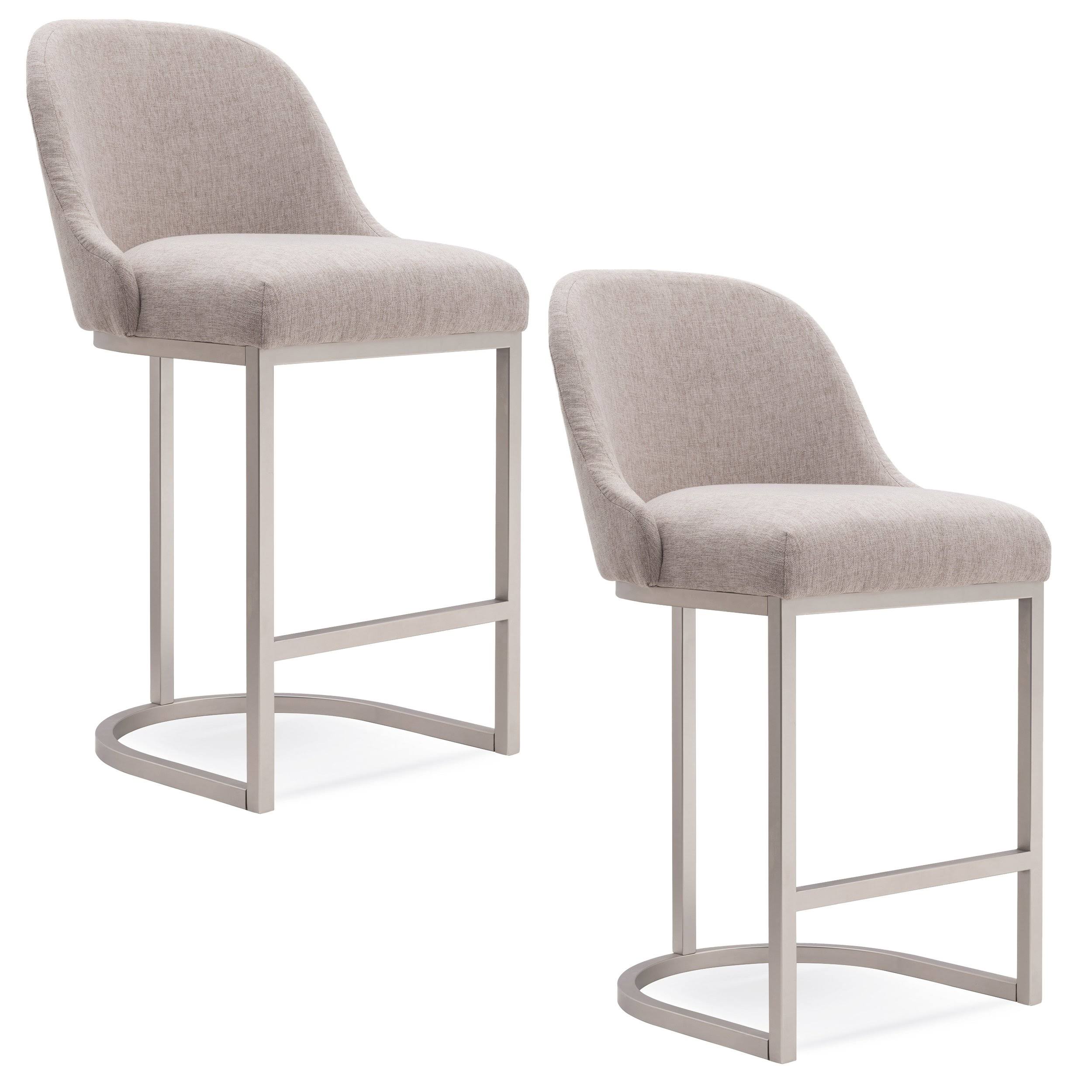 Barrelback Counter Stool Set of 2 T10804