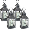 4 Piece Tabletop Lantern Set with Candle L661