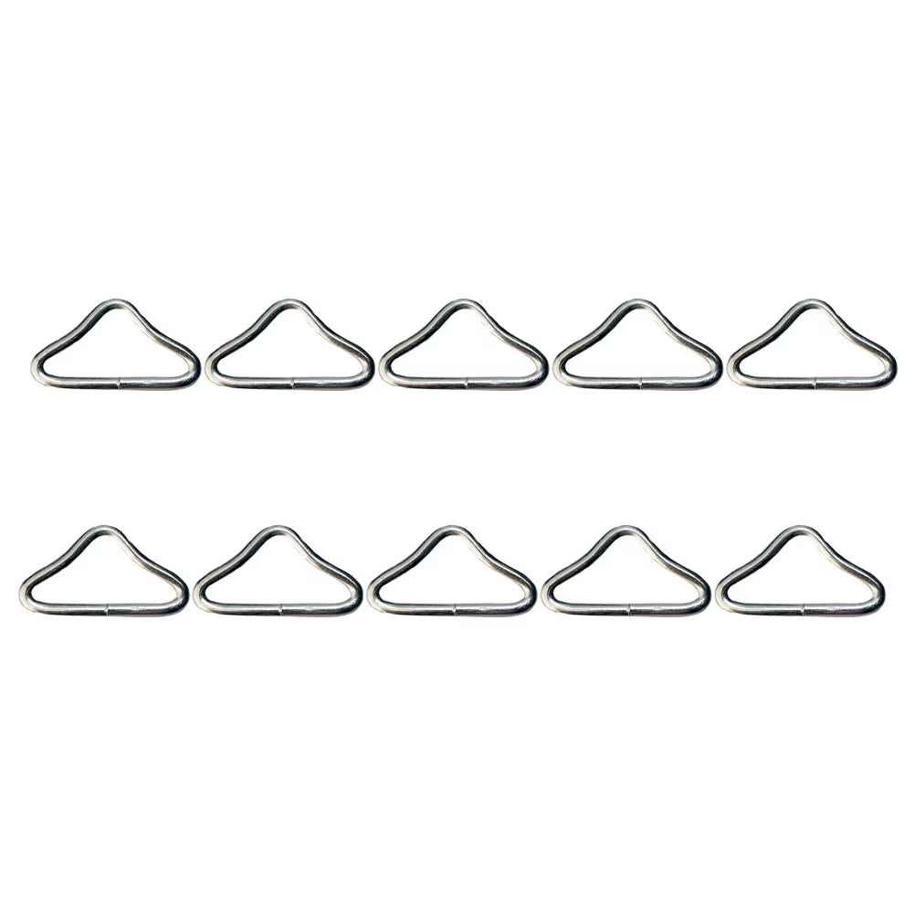 20pcs Trampoline Bungee Bed Mesh Cloth Buckle Triangle Ring Parts M506052
