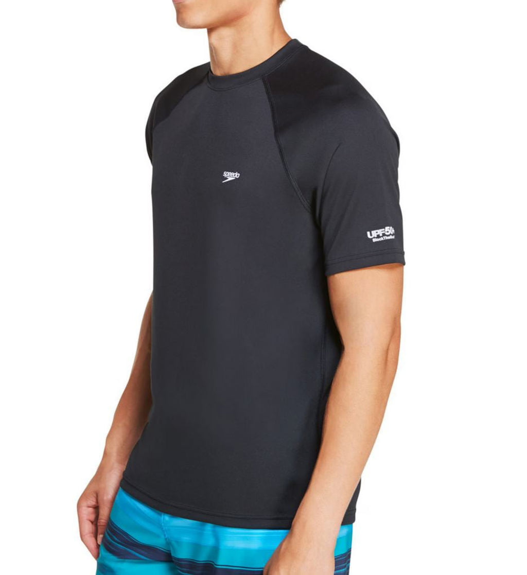 Men's Speedo Easy Regular Fit Short Sleeve Swim Shirt W5211