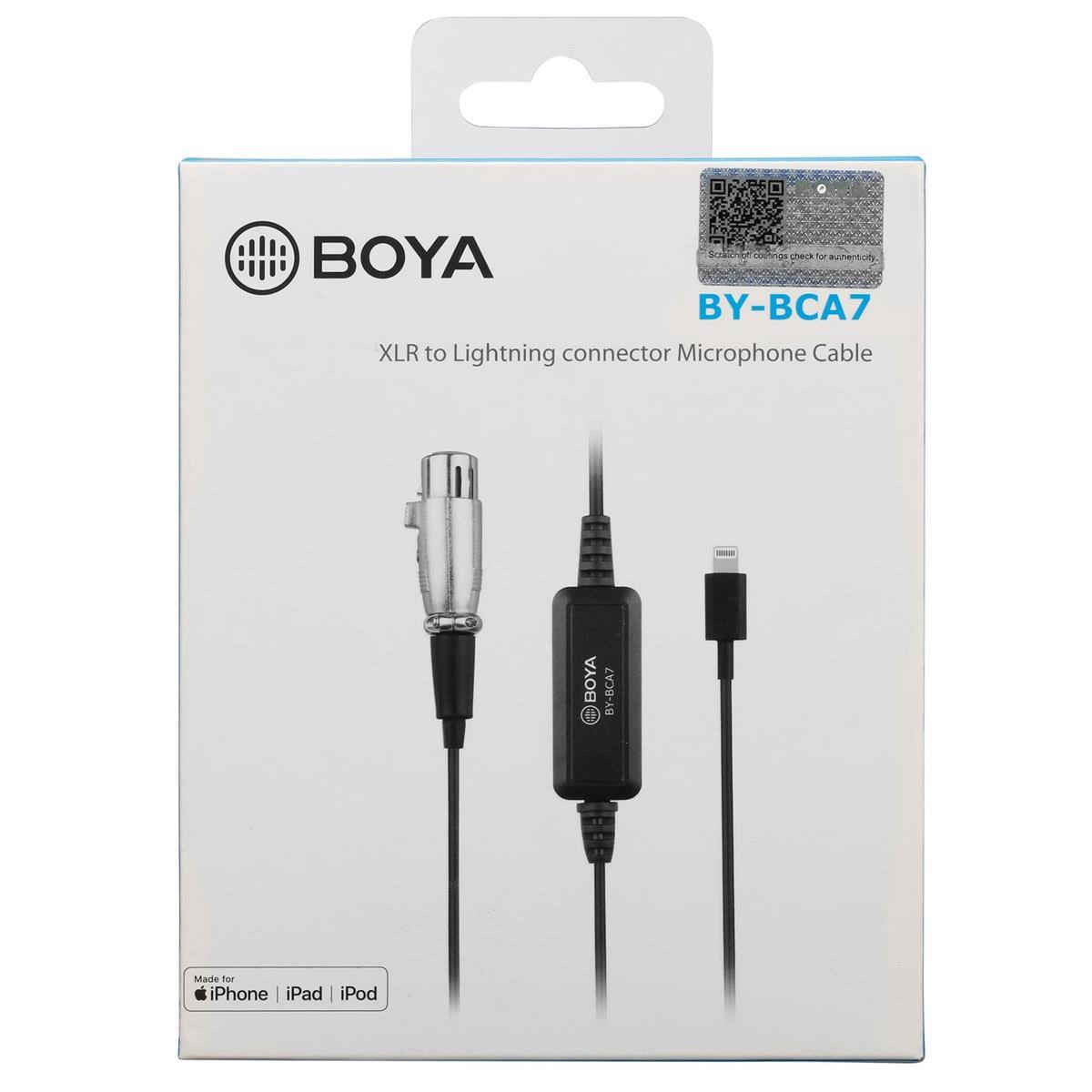 XLR to Lightning Adapter Cable C208