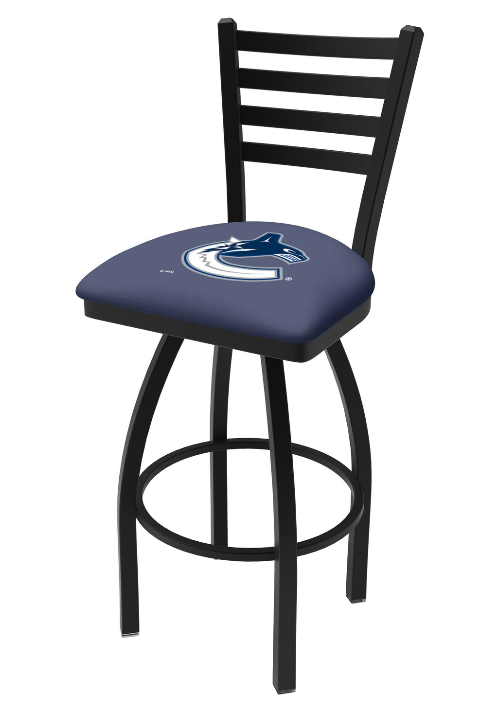 36x22 Black Wrinkle Swivel Bar Stool G14310