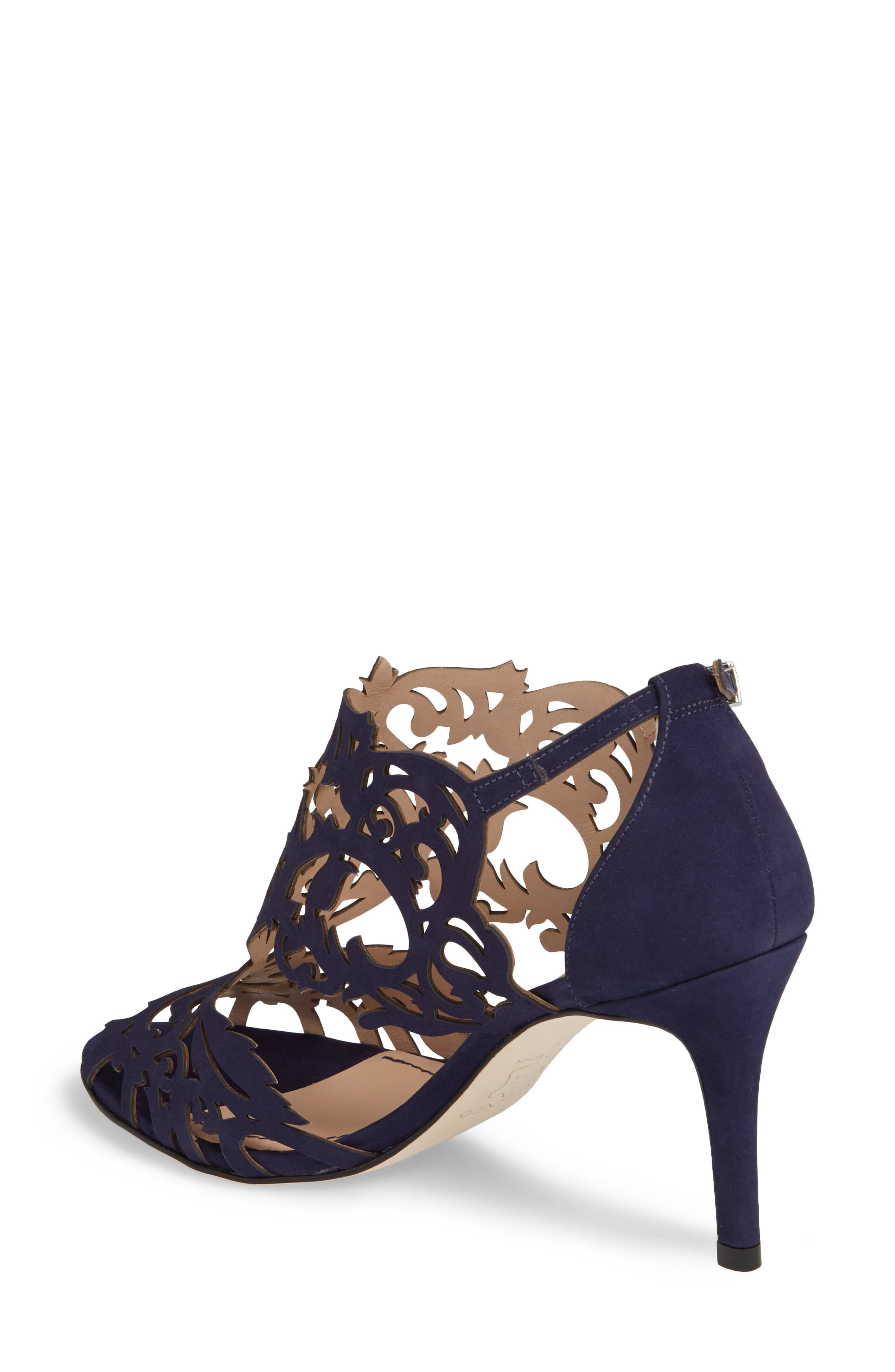 Navy Nubuck 3 Heel Size 11M F42671
