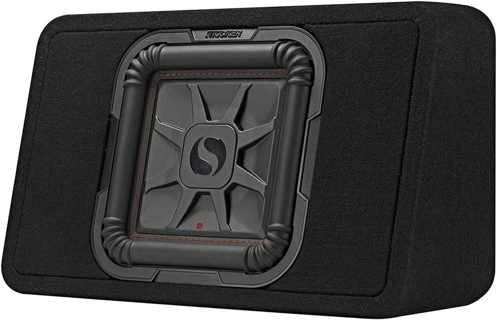 10 Inch 2 Ohm Car Audio Subwoofer Enclosure, Black W259