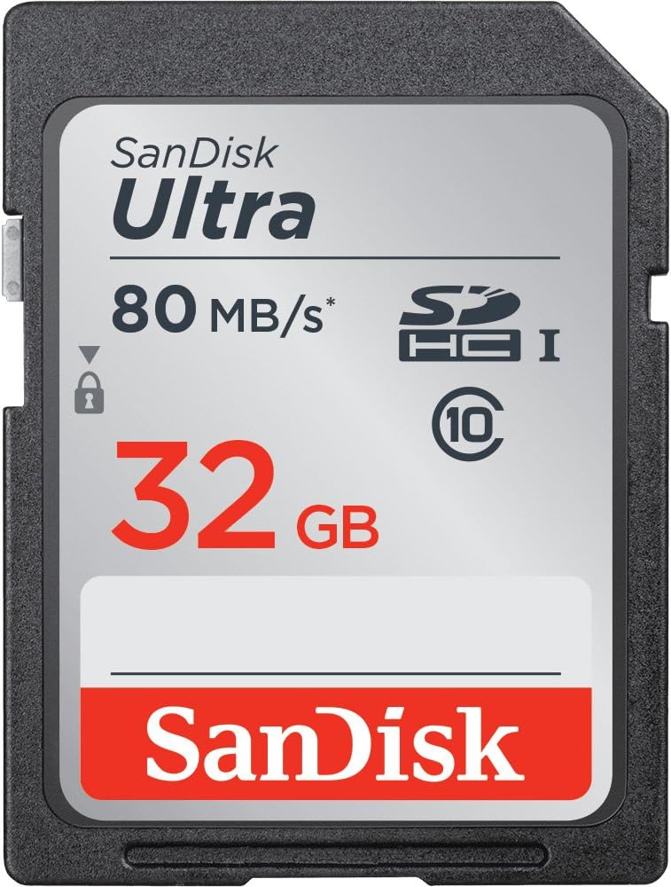 16MP Digital Camera with 32GB SD Card and Accessory Bundle F826