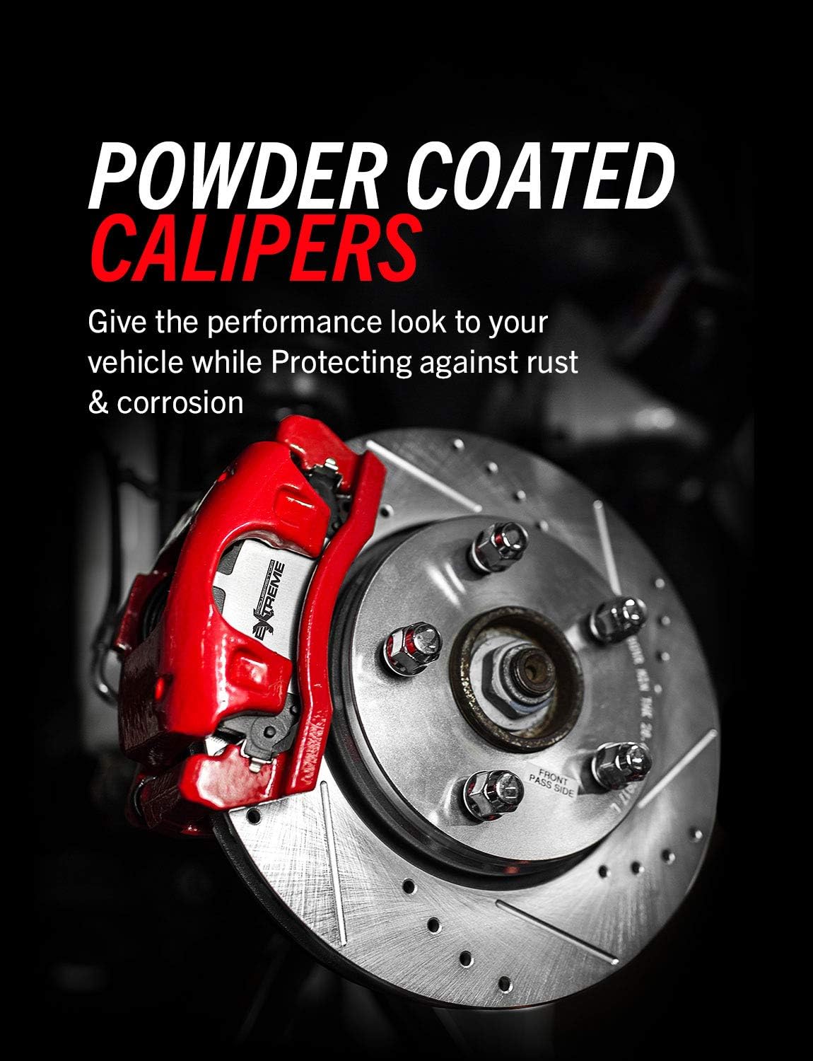 Front Z36 Truck and Tow Brake Kit with Calipers K648606