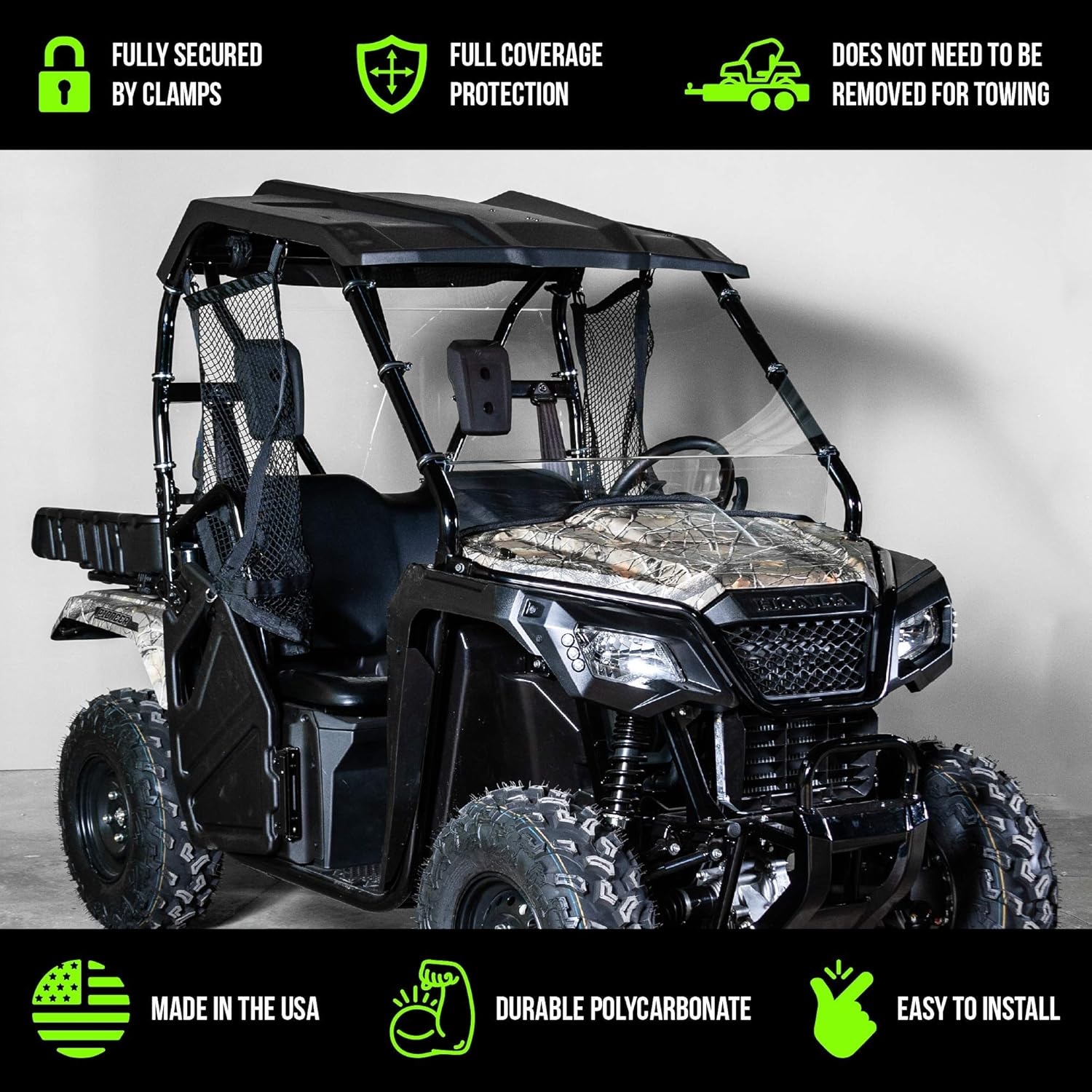 UTV Windshield 3/16" B5571