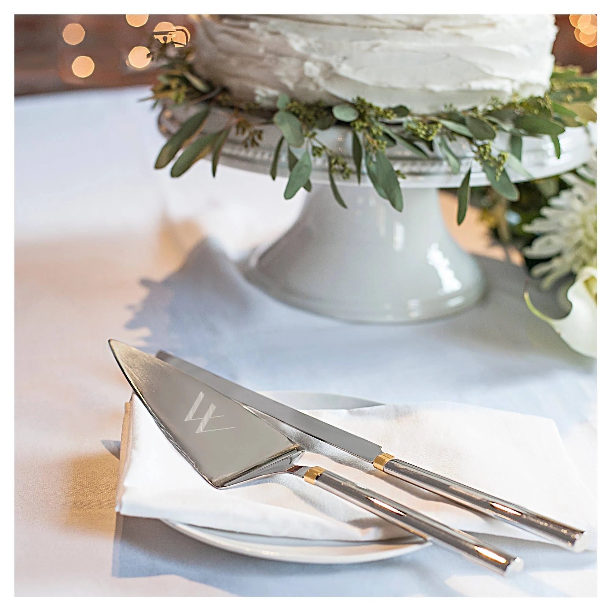 Golden Cake Serving Set A5832