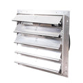 Silver Shutter Exhaust Fan Wall Mounted S8002