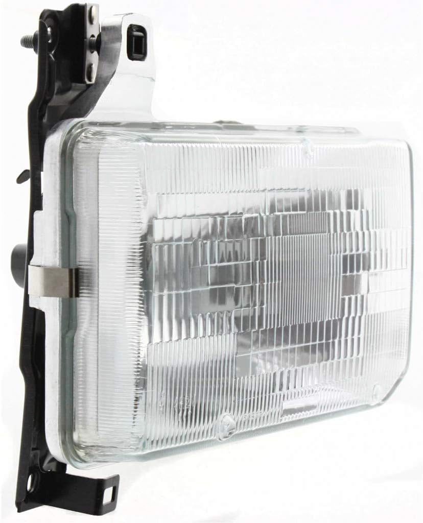 Driver Side Halogen Composite Headlight Pack of 2 E51376