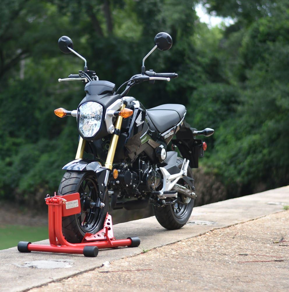 Red Scooter Chock R90486