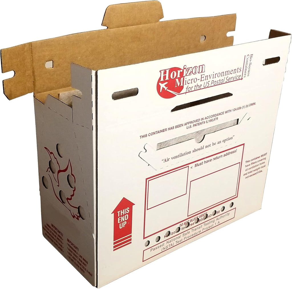 Vented Chicken Shipping Boxes (4 Pack) P1262