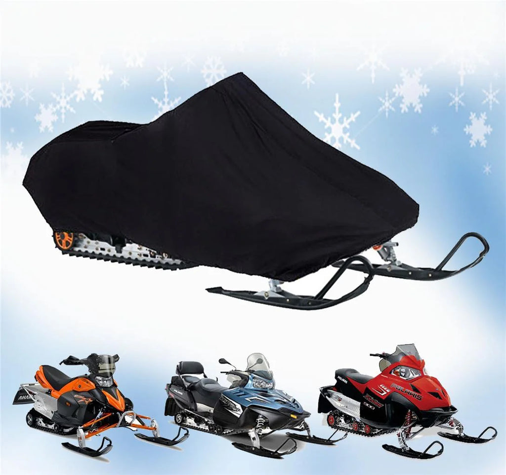 200 Denier All Black Snowmobile Cover R3808