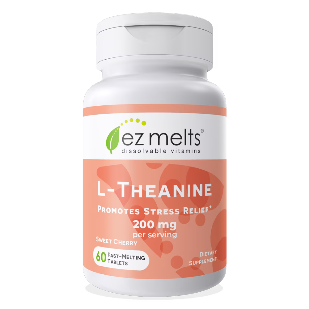 Cherry Flavored Dissolvable L-Theanine Tablets P467812