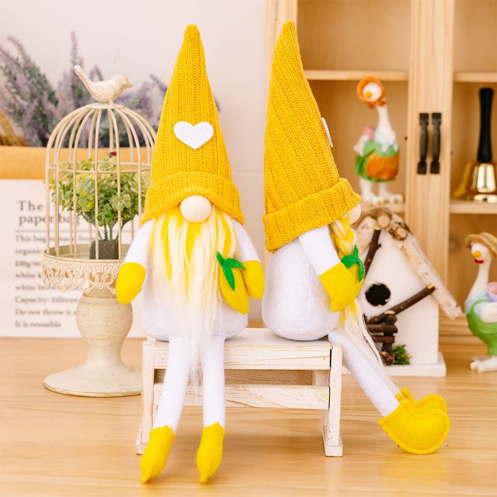 Lemon Hanging Leg Doll Plush Doll Decor M582