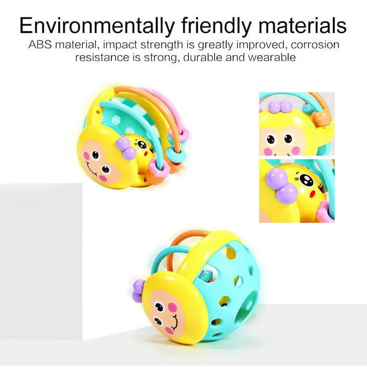 Silicone Sensory Teether Toy for Babies S6359