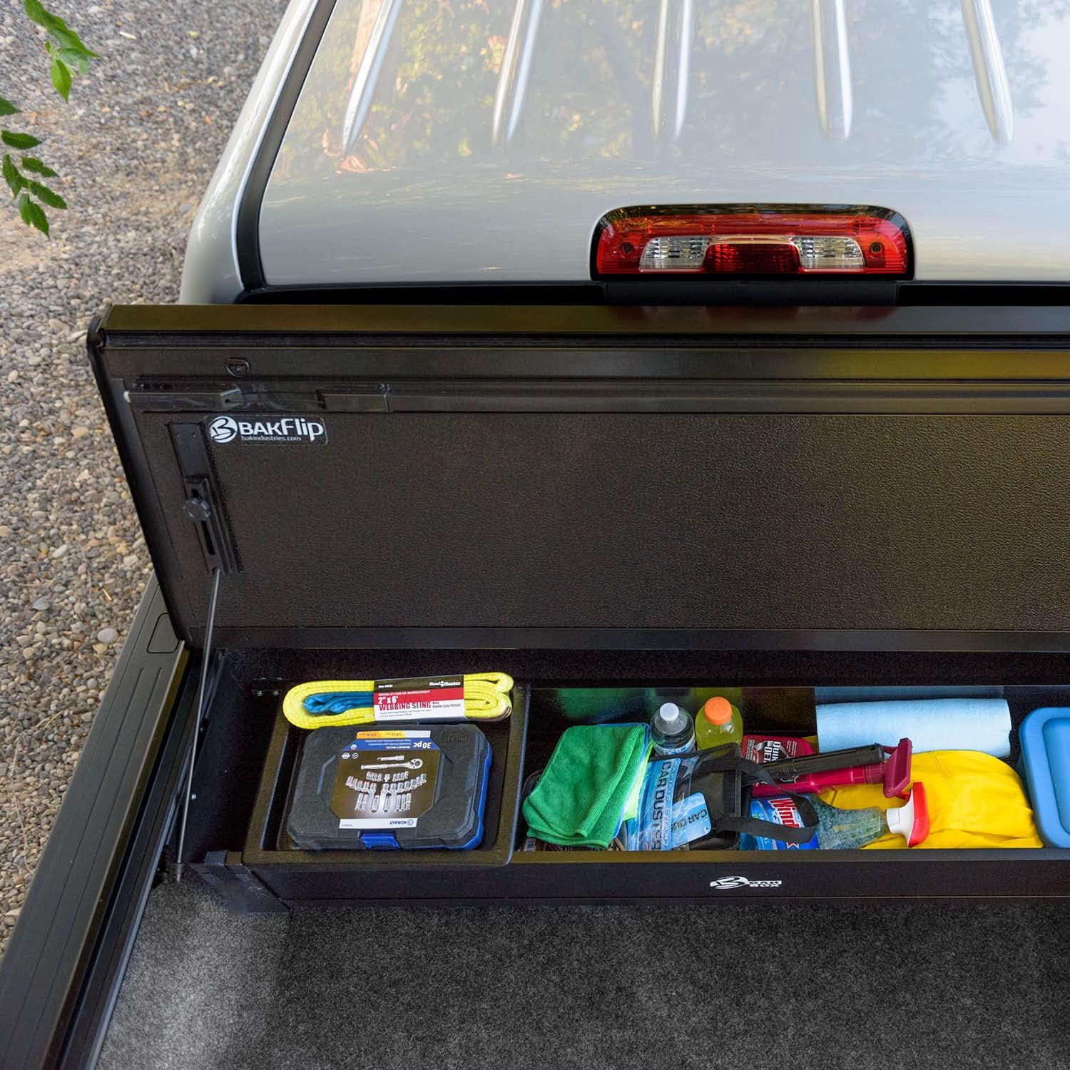 Black Fold-Away Utility Box R48586