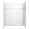 White Shower Wall Set E714839