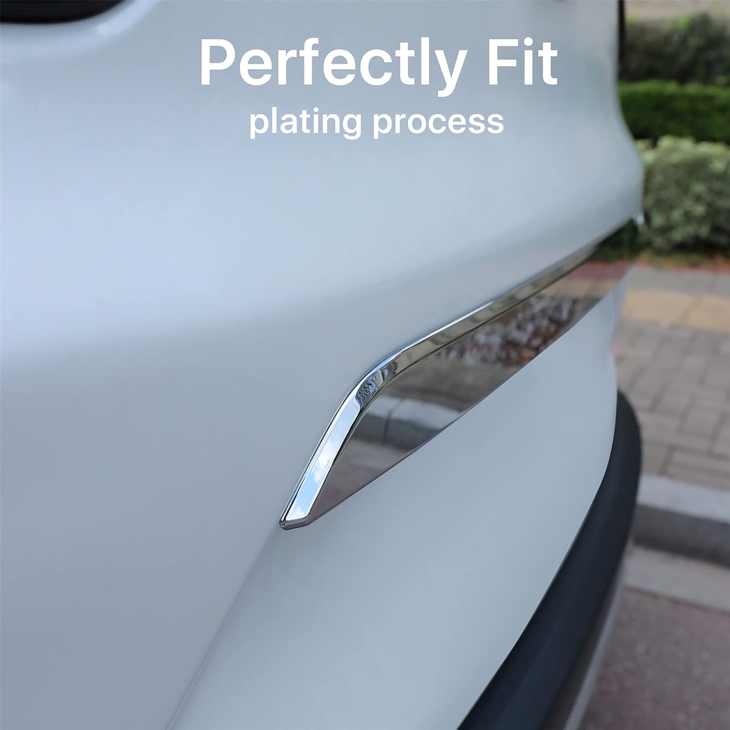 Chrome Rear Trunk Lid Molding Trim for Honda CR-V 2017 2022 Pack of 2 Z930