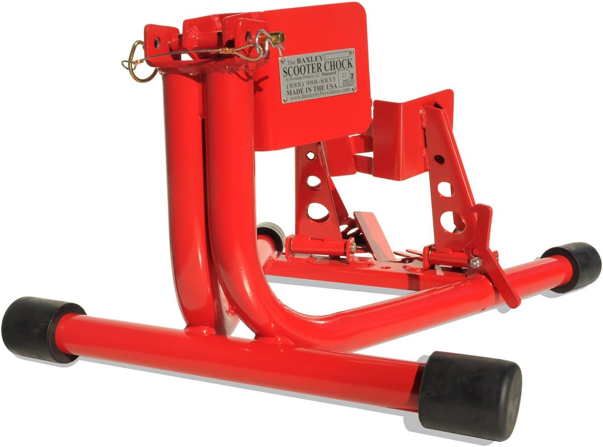 Red Scooter Chock R90486