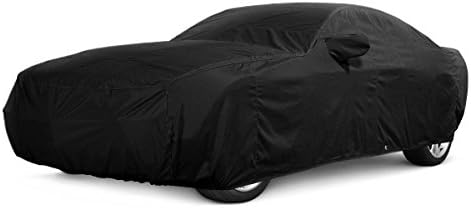 Car Cover Black Pack of 2 E3943