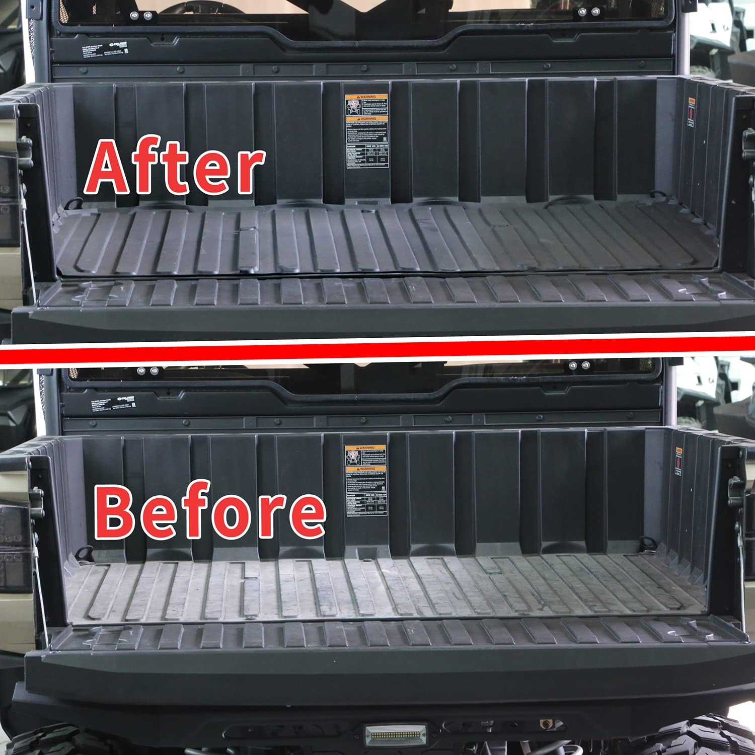 Rubber Bed Mat Liner for Polaris Ranger XP 1000 Crew E275