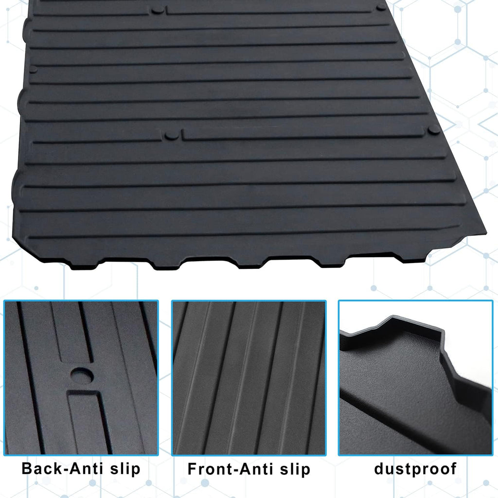 Rubber Bed Mat Liner for Polaris Ranger XP 1000 Crew E275