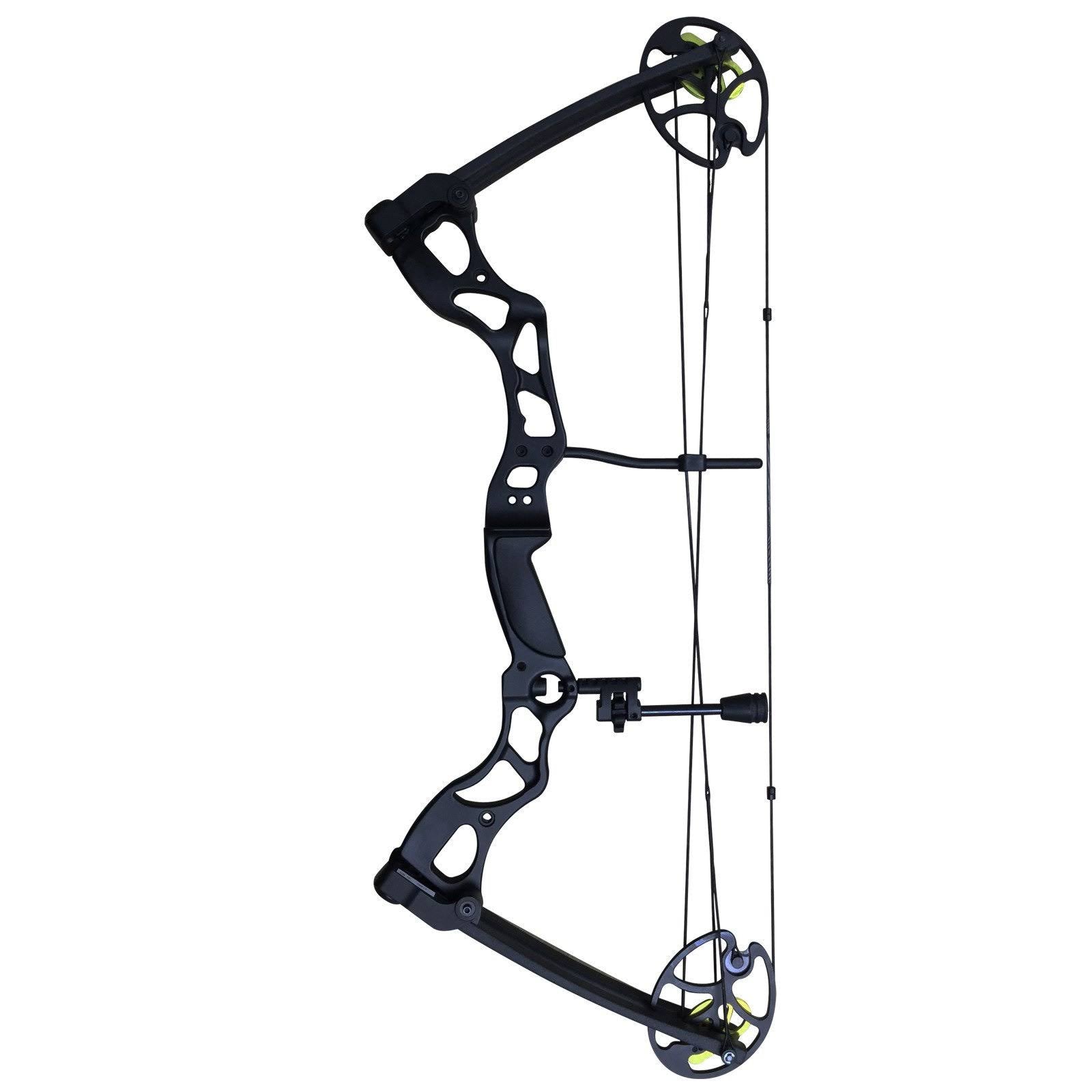 Black 70 lbs Compound Bow M41962
