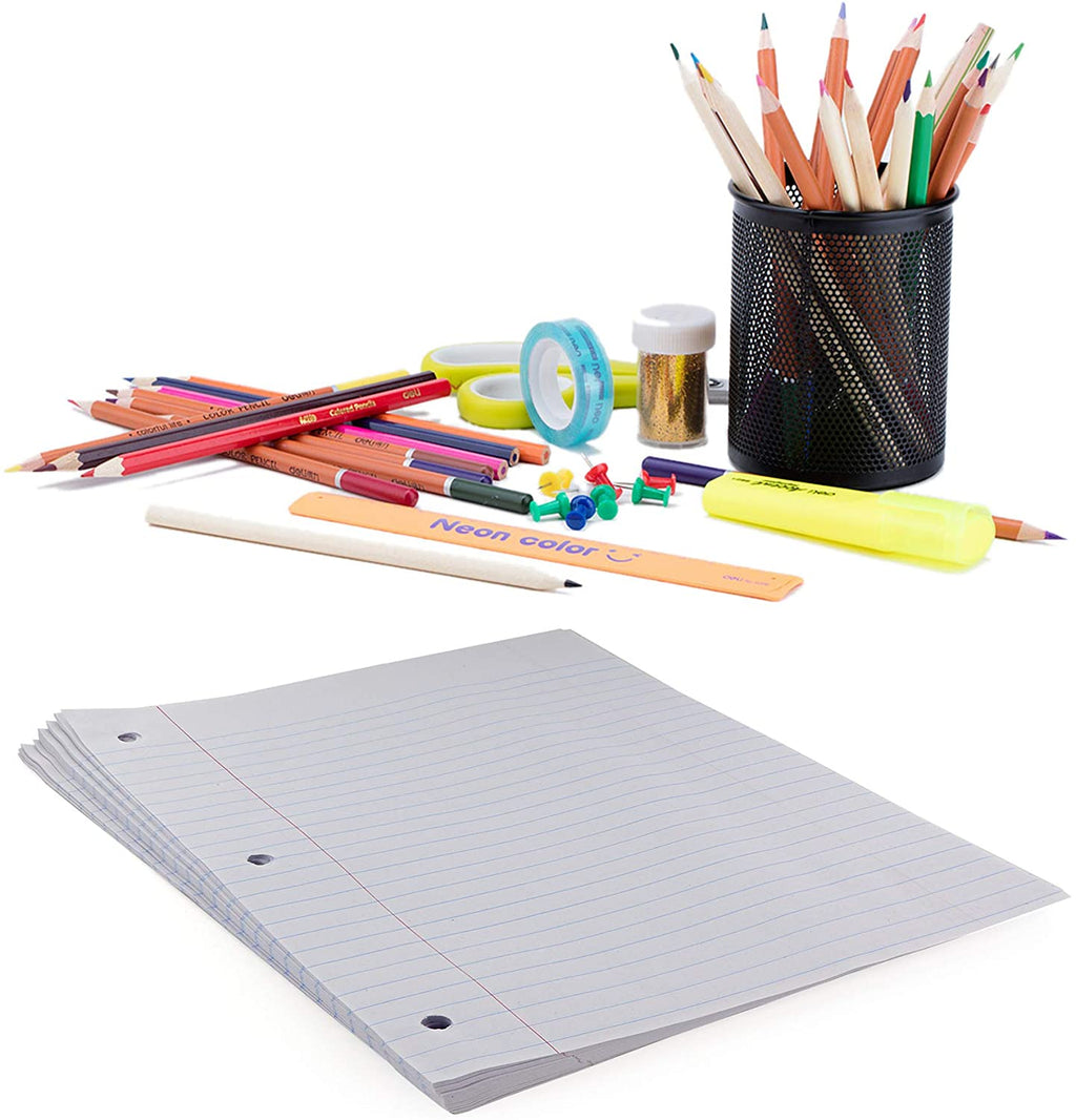 Wide Ruled Filler Paper 10.5" x 8", 150 Sheets Per Pack, Pack of 2 P3737