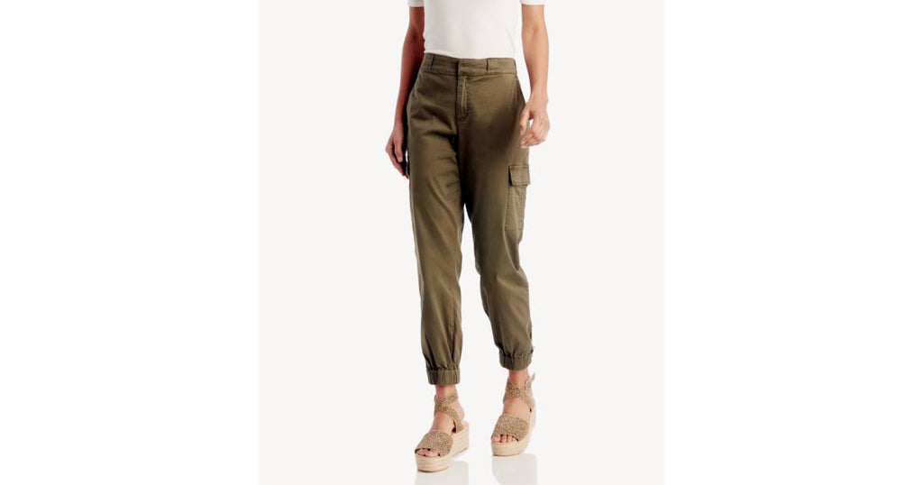 Green Women's Cargo Pants I370479