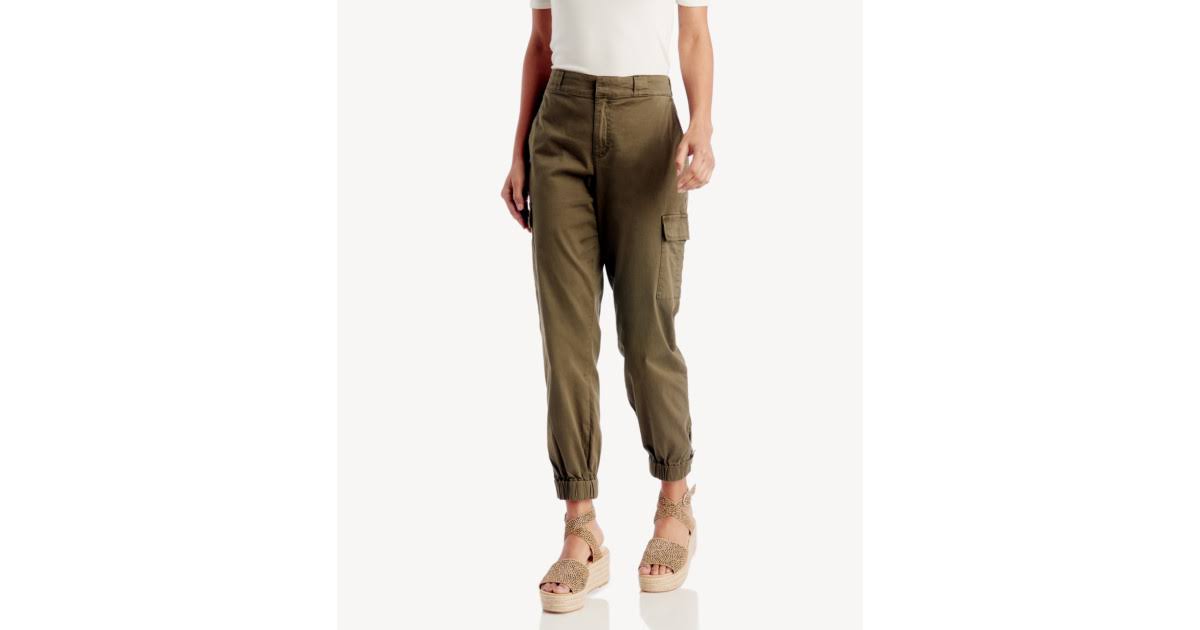 Green Women's Cargo Pants I370479