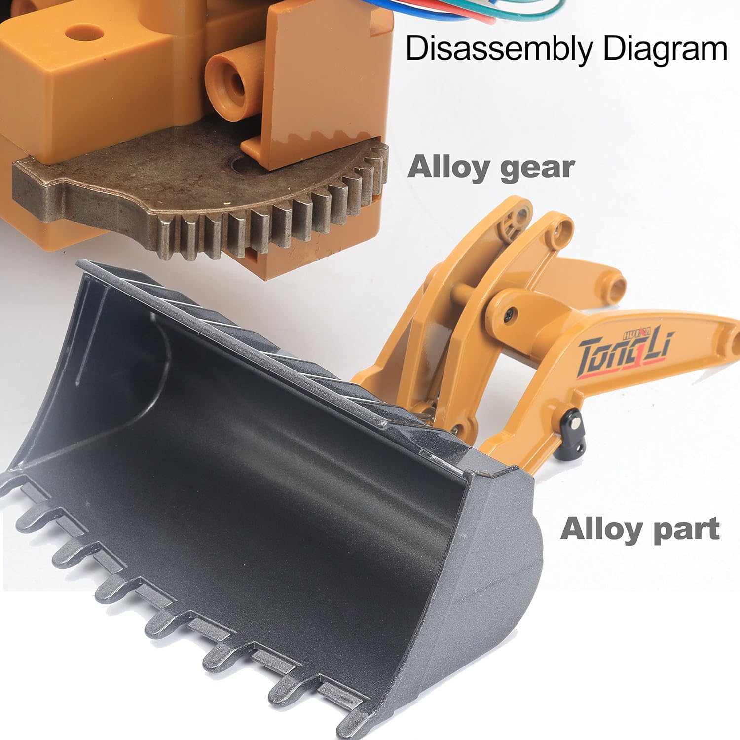 Metal RC Bulldozer X42670