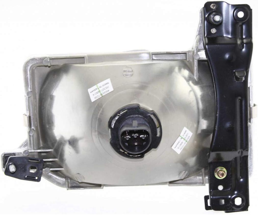 Driver Side Halogen Composite Headlight Pack of 2 E51376