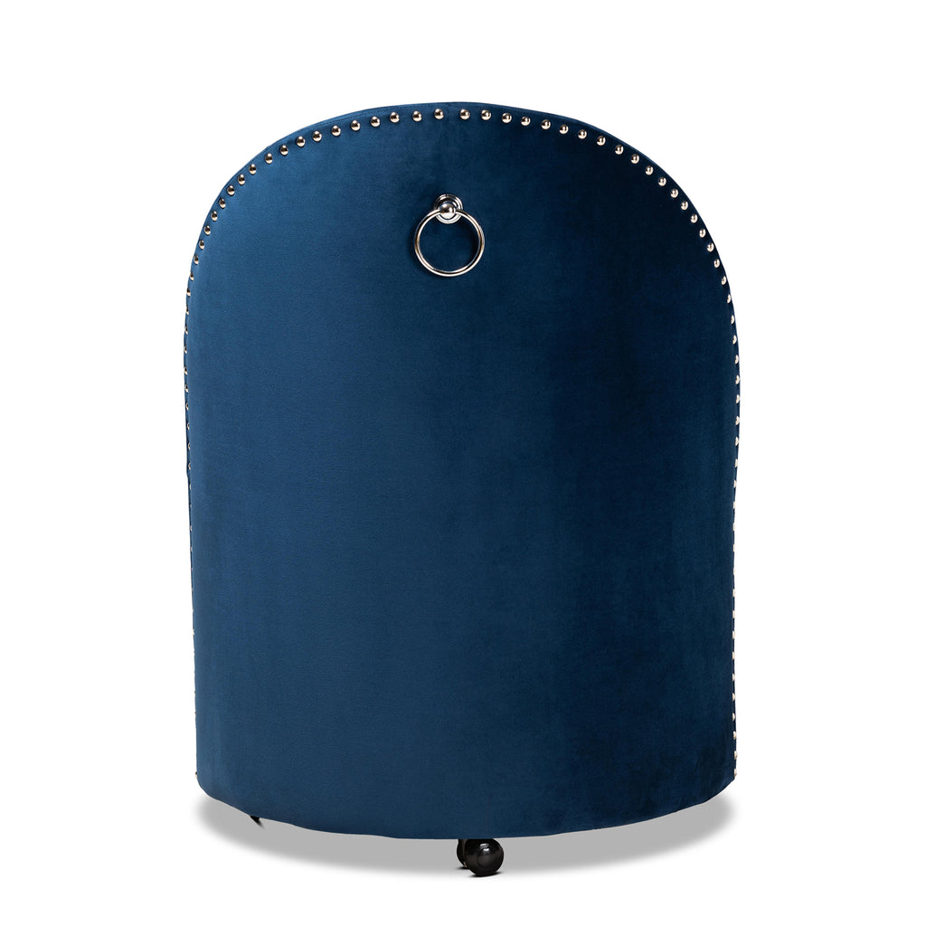 Navy Blue Bucket Chair E472399