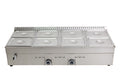 8-Pan LP Gas Food Warmer Propane Steam Table E57485