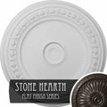 31 1/8x22OD x 1 1/2x22P Ceiling Medallion Hand-Painted Stone J38165