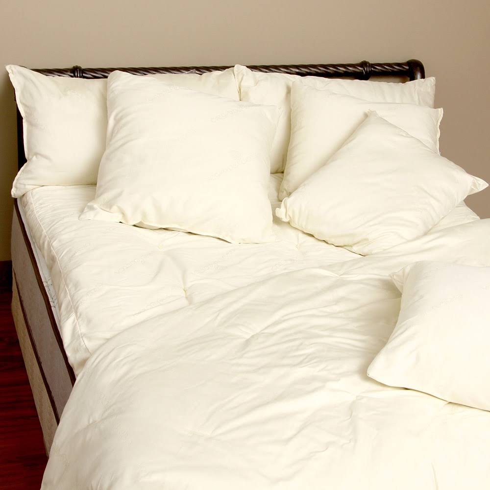 Organic Wool Comforter Queen K39104