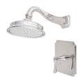Flat Black Balanced Pressure Shower Trim Set F7518