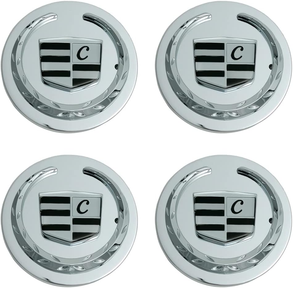 2 9/16 Gold Wheel Center Caps Pack of 4 N8332
