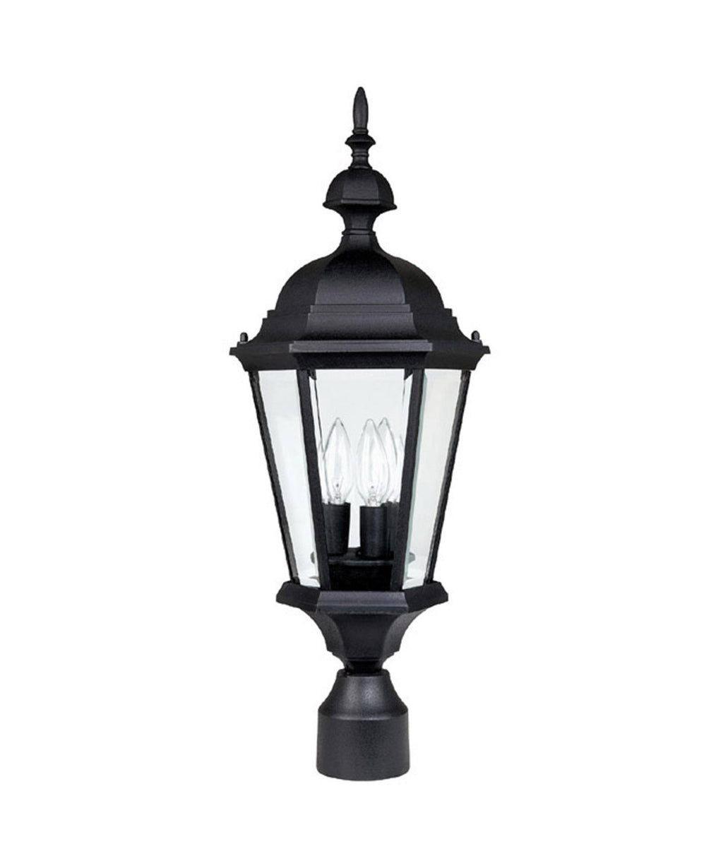 Black Outdoor Post Lantern R398528