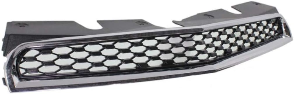 Chrome Shell Grille Assembly with Painted Black Insert Y50462