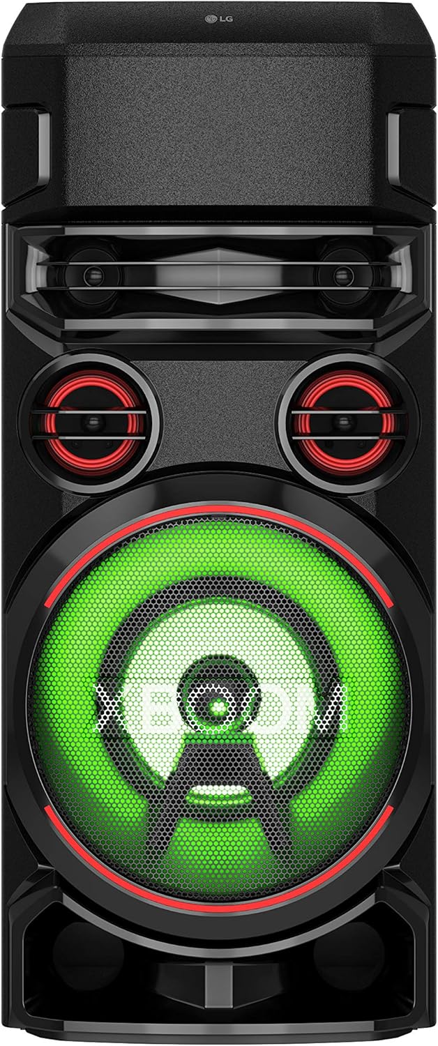 Bluetooth Audio System with LED Party Lighting and Karaoke Z534408