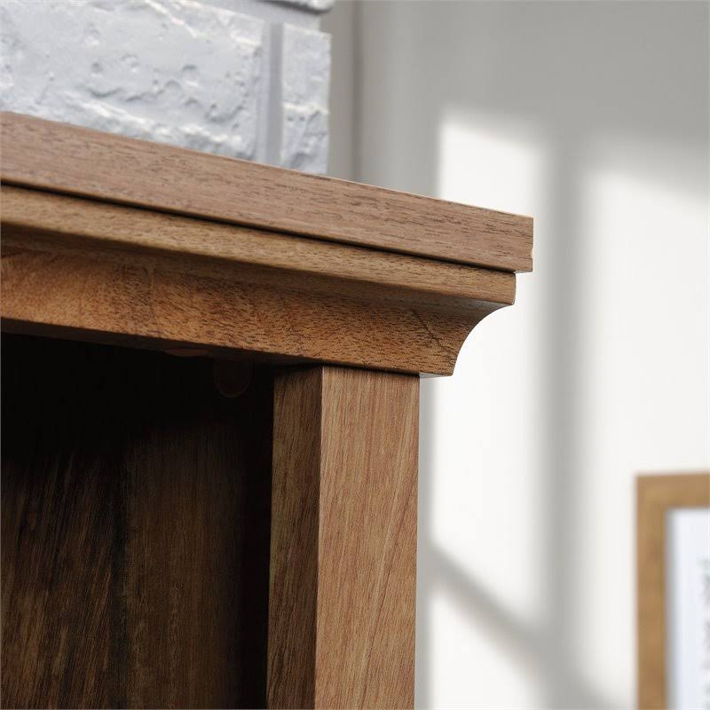 Sindoori Mango Beige 3-Shelf 2-Door Tall Wood Bookcase A6005