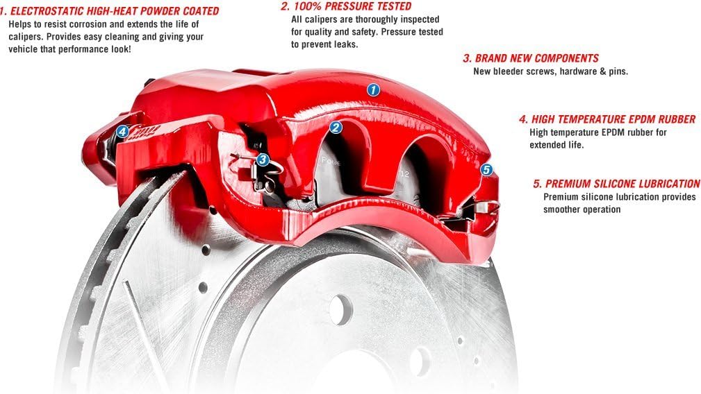 Front Z36 Truck and Tow Brake Kit with Calipers K648606
