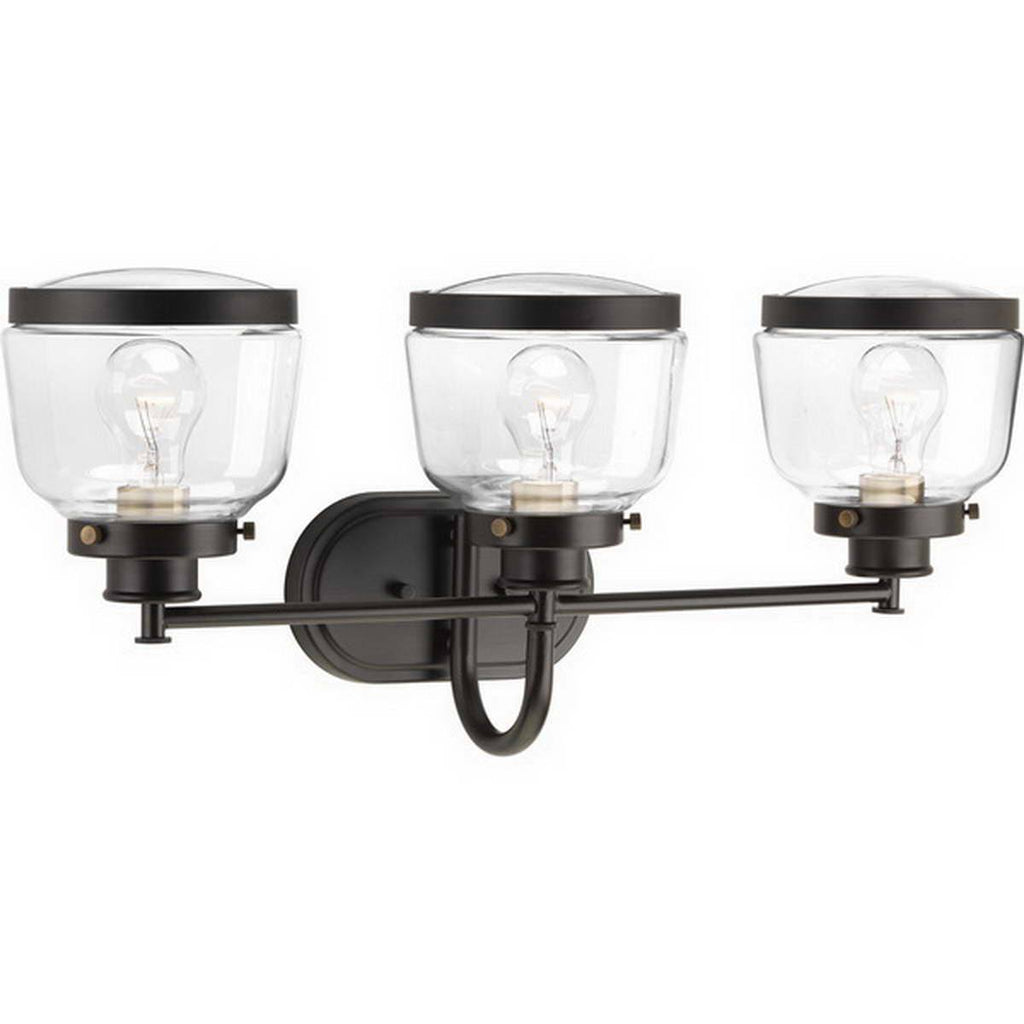 Antique Bronze Three-Light Bath W459