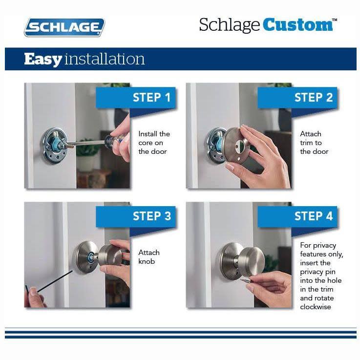 Aged Bronze Passage and Privacy Lock Knob I3213
