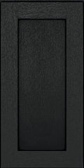 15-in W x 15-in H Onyx Oak Kitchen Cabinet Sample in Black L459237